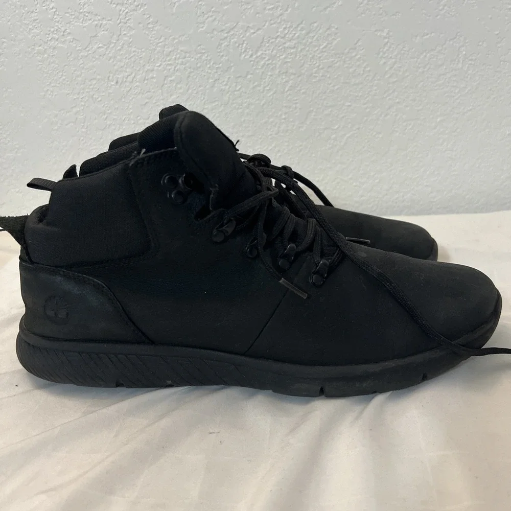 Timberland Boltero Leather A1R1S Leather Shoe Ankle Boots Mens Size 13‎ Black 5